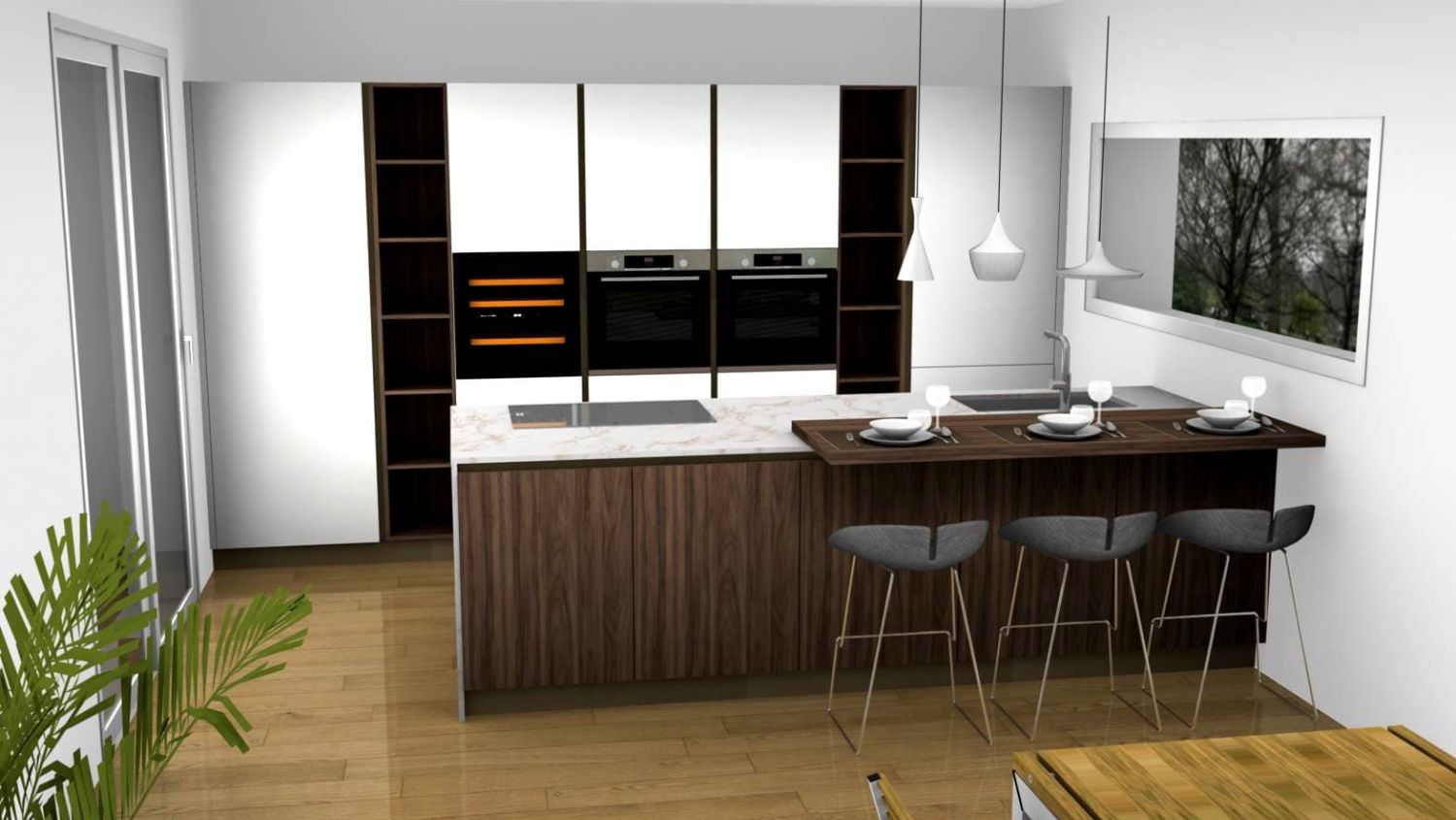 C01 Cucina a contrasto