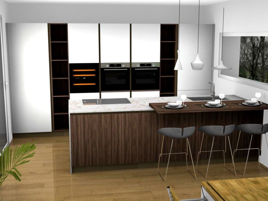 C01 Cucina a contrasto