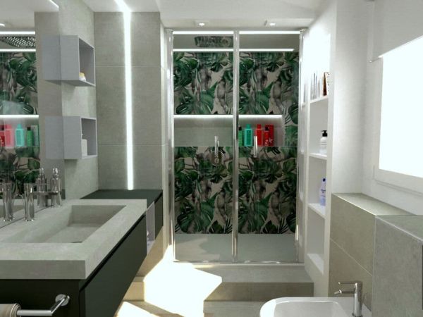 333 Riconfigurazione bagno