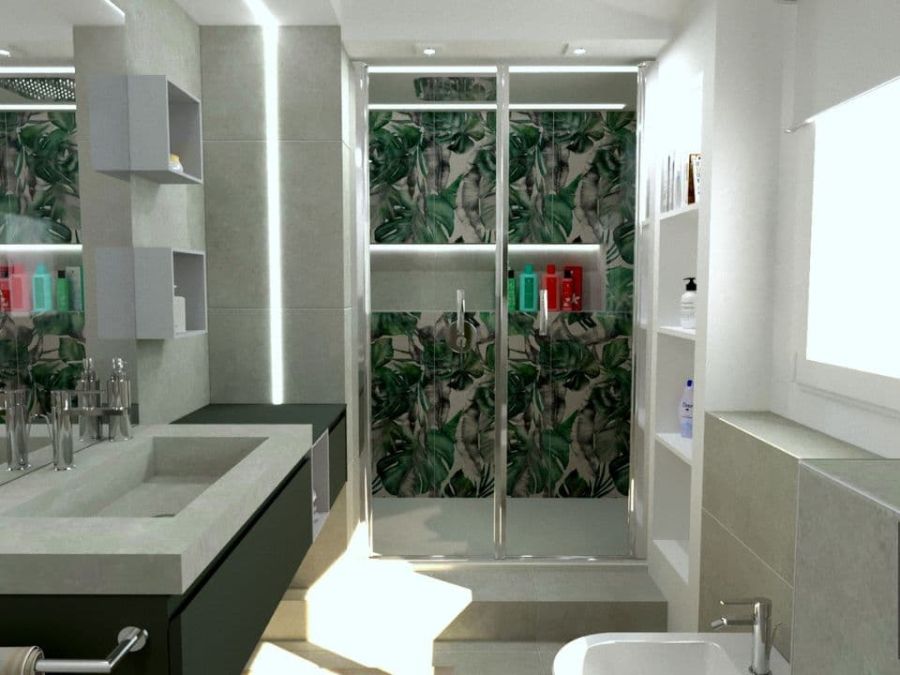 333 Riconfigurazione bagno